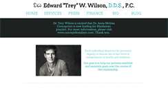 Desktop Screenshot of drtrey.com